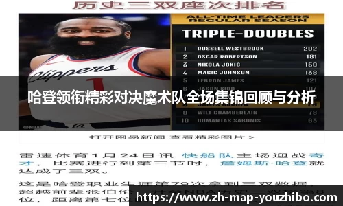 哈登领衔精彩对决魔术队全场集锦回顾与分析